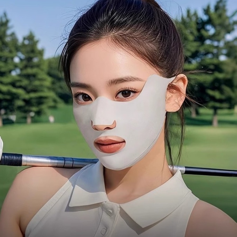 Sports Mask Breathable - Nieuw ademend ijszijden masker, anti-UV, stofdicht,
