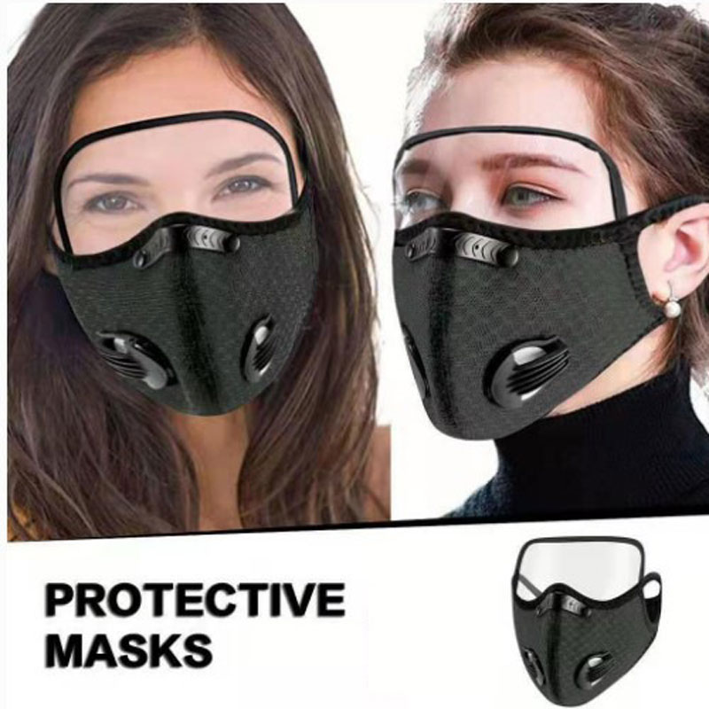 Anti Pollution Mask - Fietsmasker, sportmasker, wasbaar, herbruikbaar, met filter,