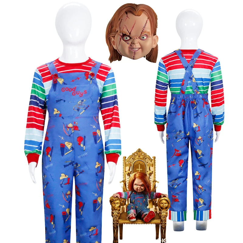 Kids Face Mask - 2025Anime Scary Kind is Spelen Chucky