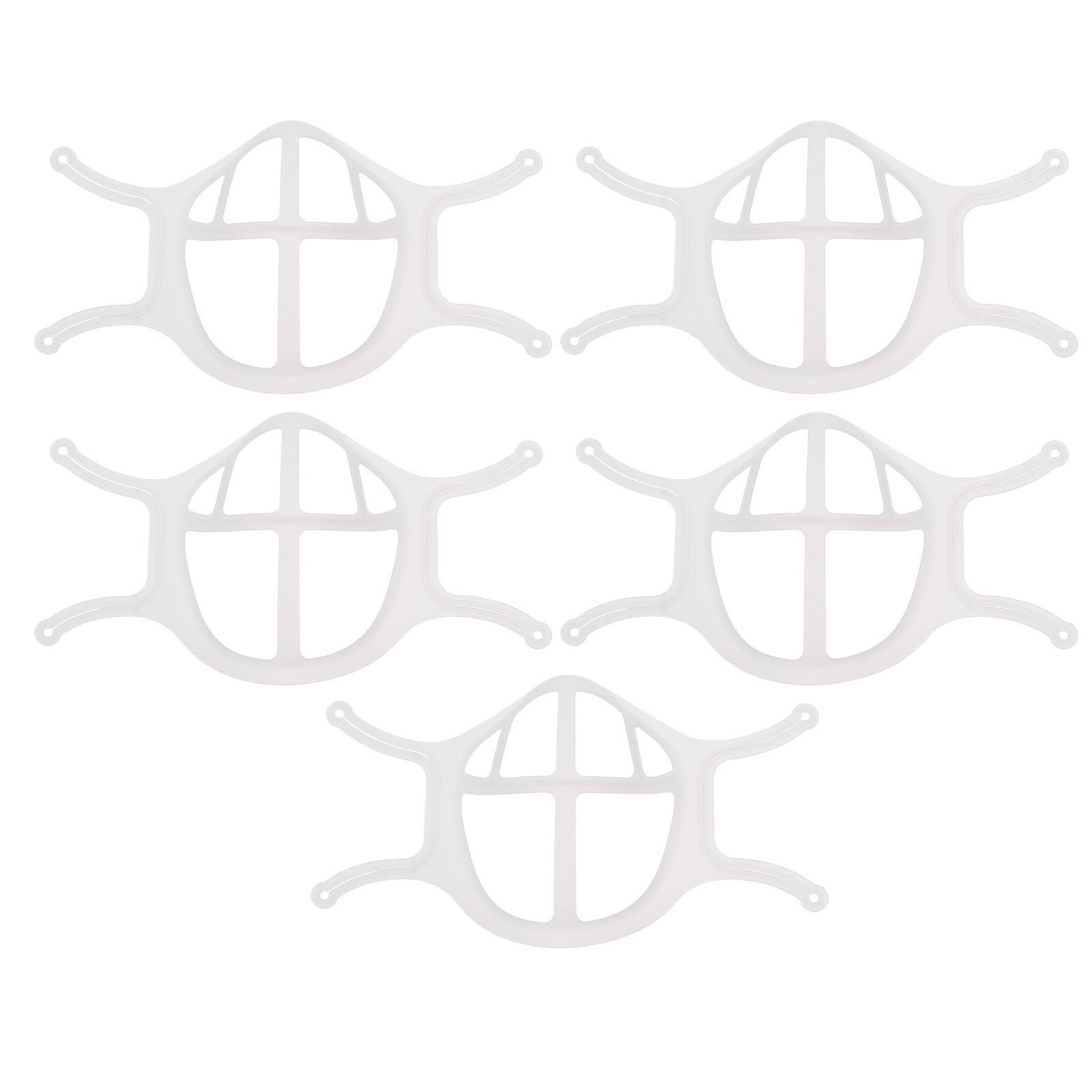 Silicone Mask Bracket - 5 stuks maskerbeugel siliconen 3D binnensteun