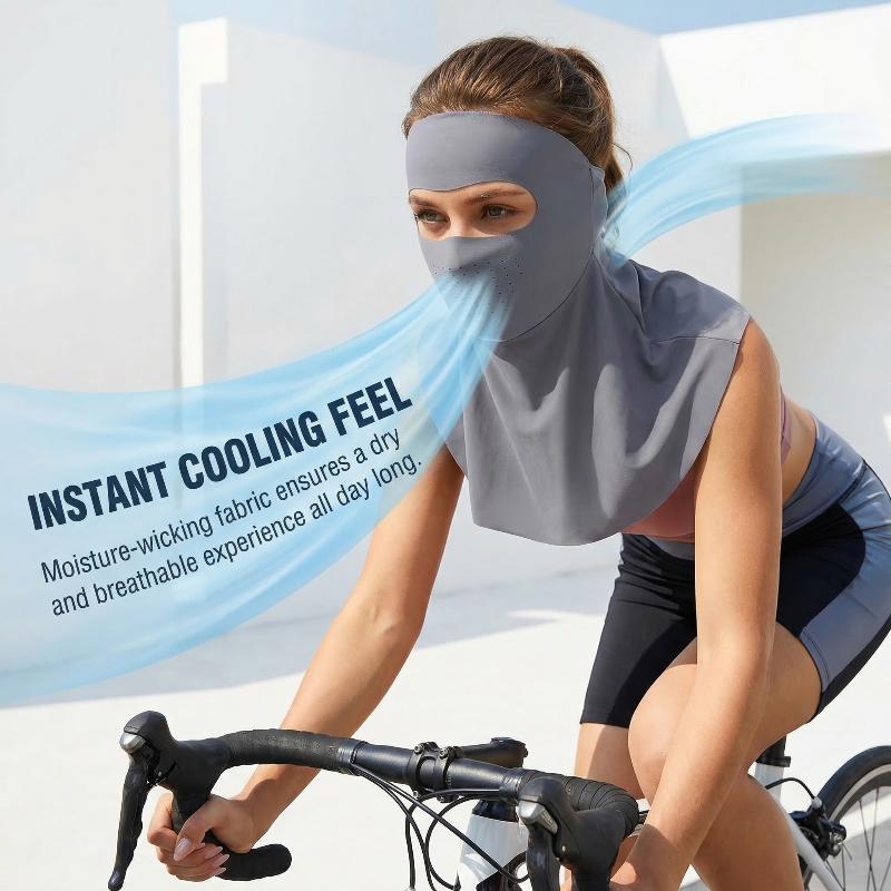 Sports Mask Breathable - Zomer ademend gezichtsmasker Volledige dekking IJszijde