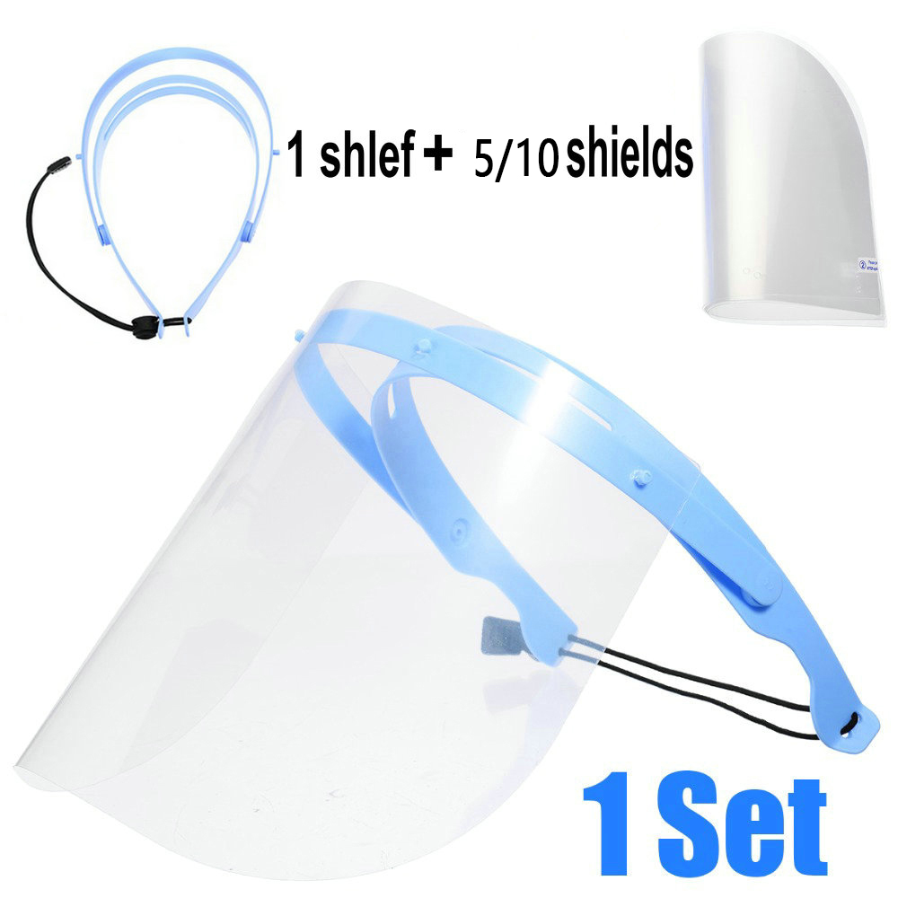 Anti Pollution Mask - Tandarts beschermend volgelaatsmasker Transparant gezichtsmasker met