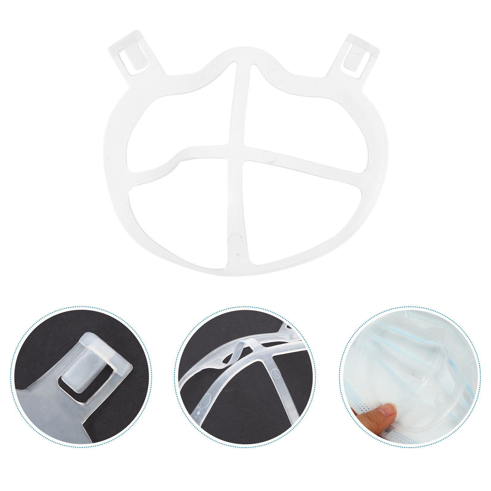 10 stuks maskerhouder, binnens - Silicone Mask Bracket recensie en prijs
