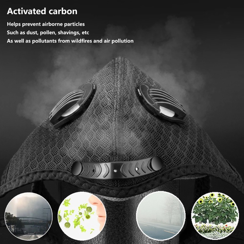 Fietsmasker, sportmasker, wasb - Anti Pollution Mask recensie en prijs