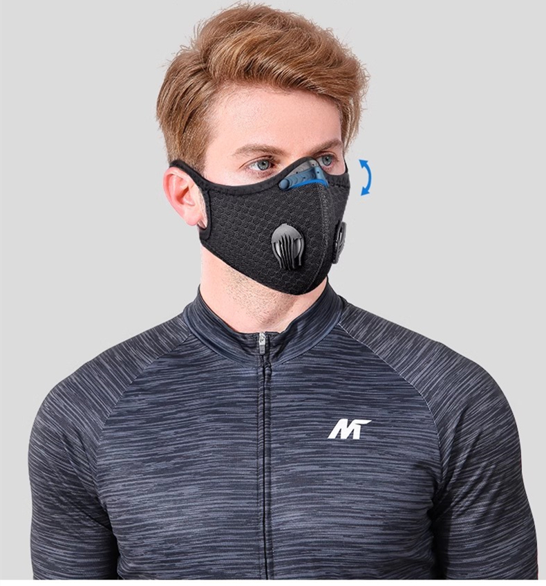 Fietsmasker, sportief, wasbaar - Anti Pollution Mask recensie en prijs