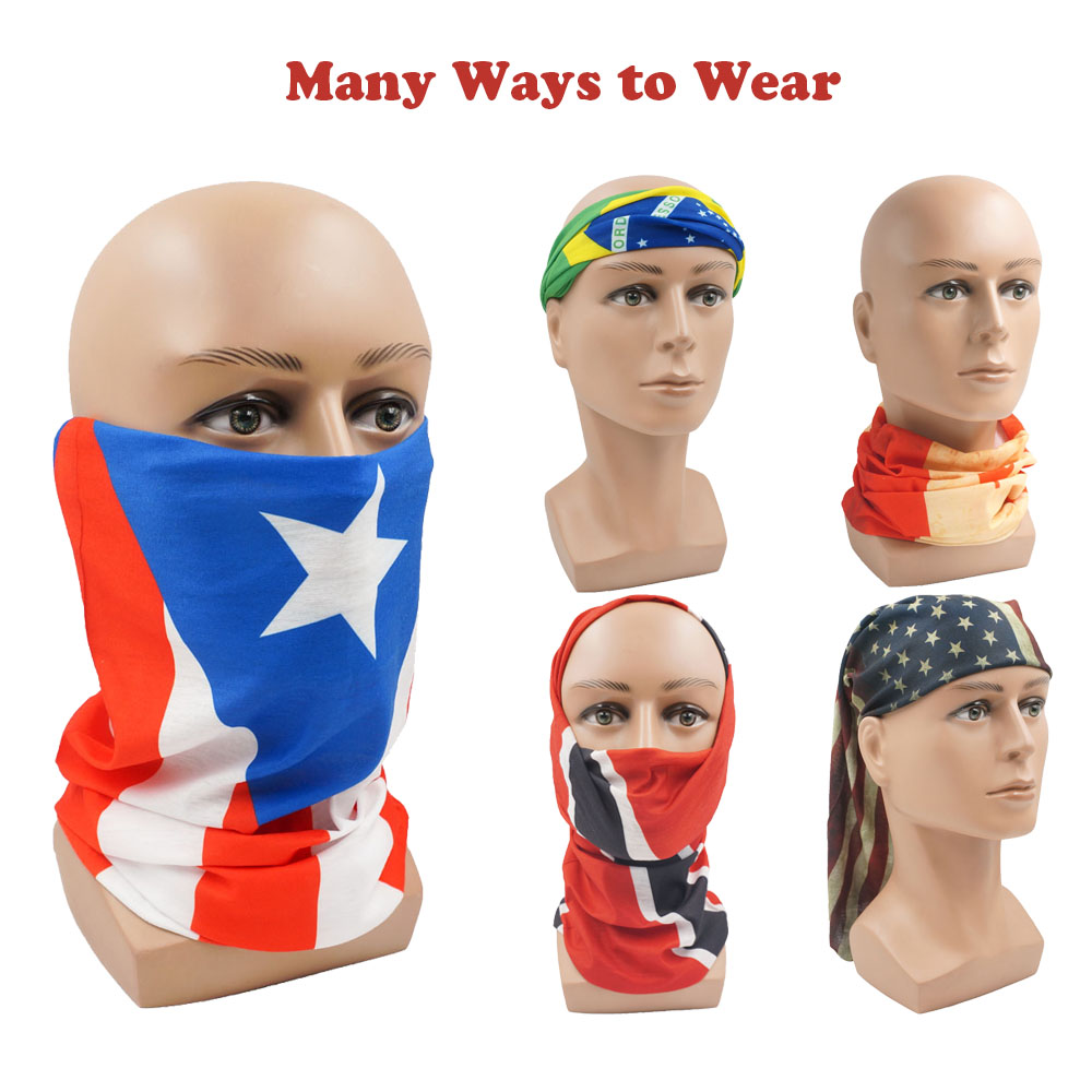 Algeria Vlag Bedrukt Bandana H - Neck Gaiter Face Cover recensie en prijs