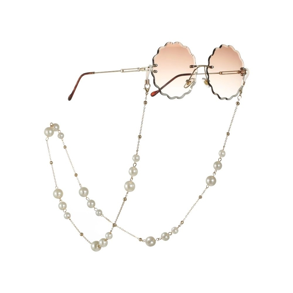 Trendy parelversierde zonnebri - Mask Lanyard Adjustable recensie en prijs