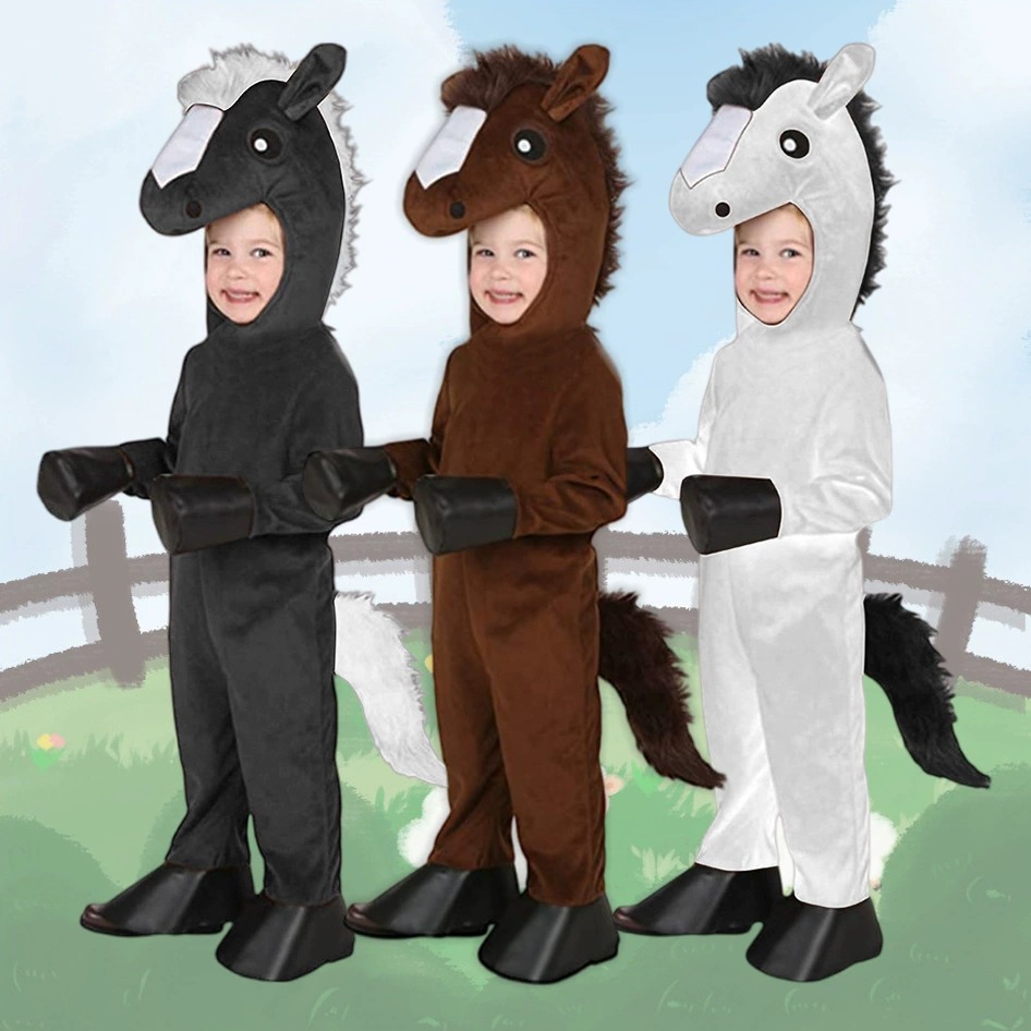 Zoo Dierenpark Paard Kinderen  - Black Face Mask Pack recensie en prijs