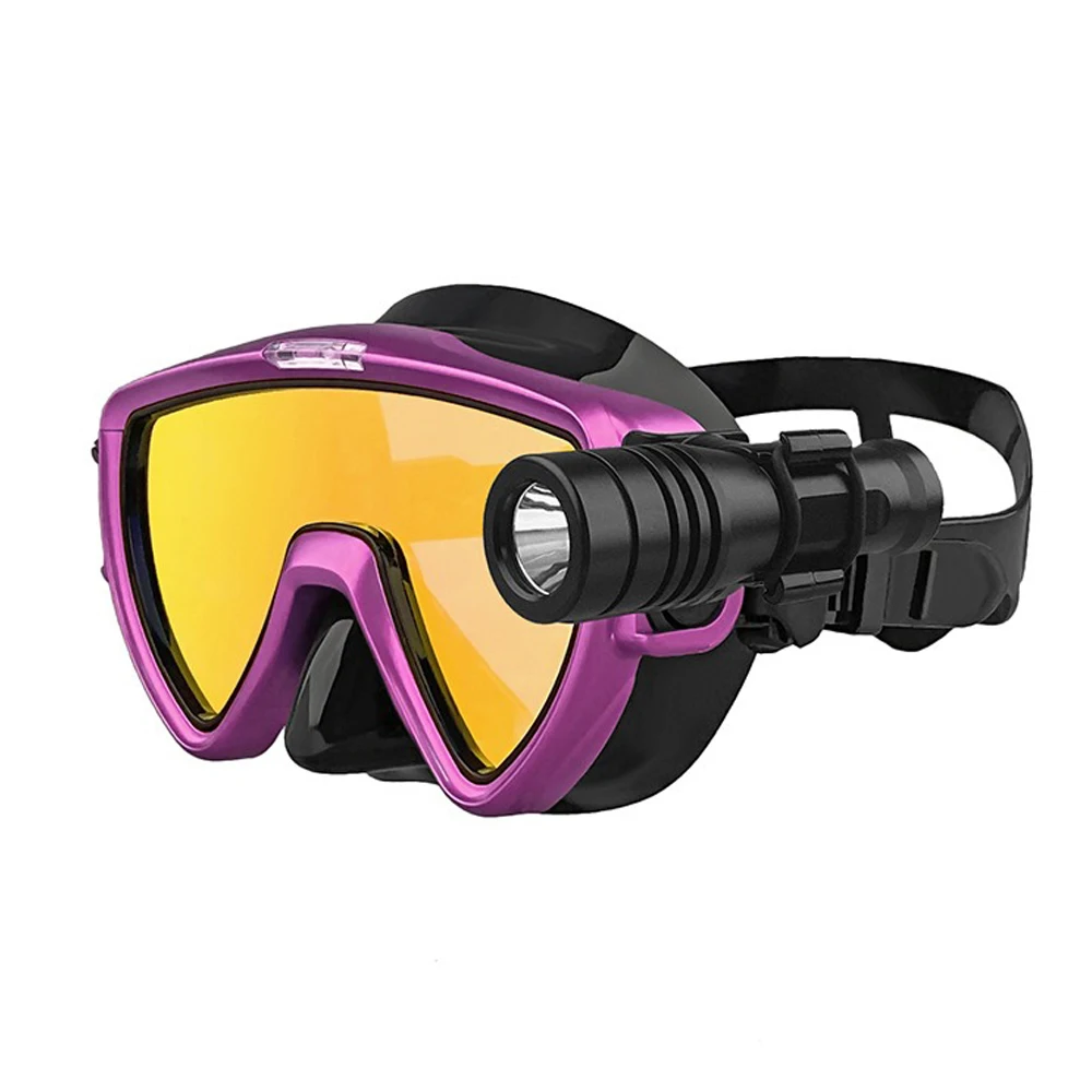 Duikmasker met zaklampbevestig - Silicone Mask Bracket recensie en prijs